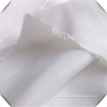 100% Woven Cotton Bleached White Nurse Uniform Fabric